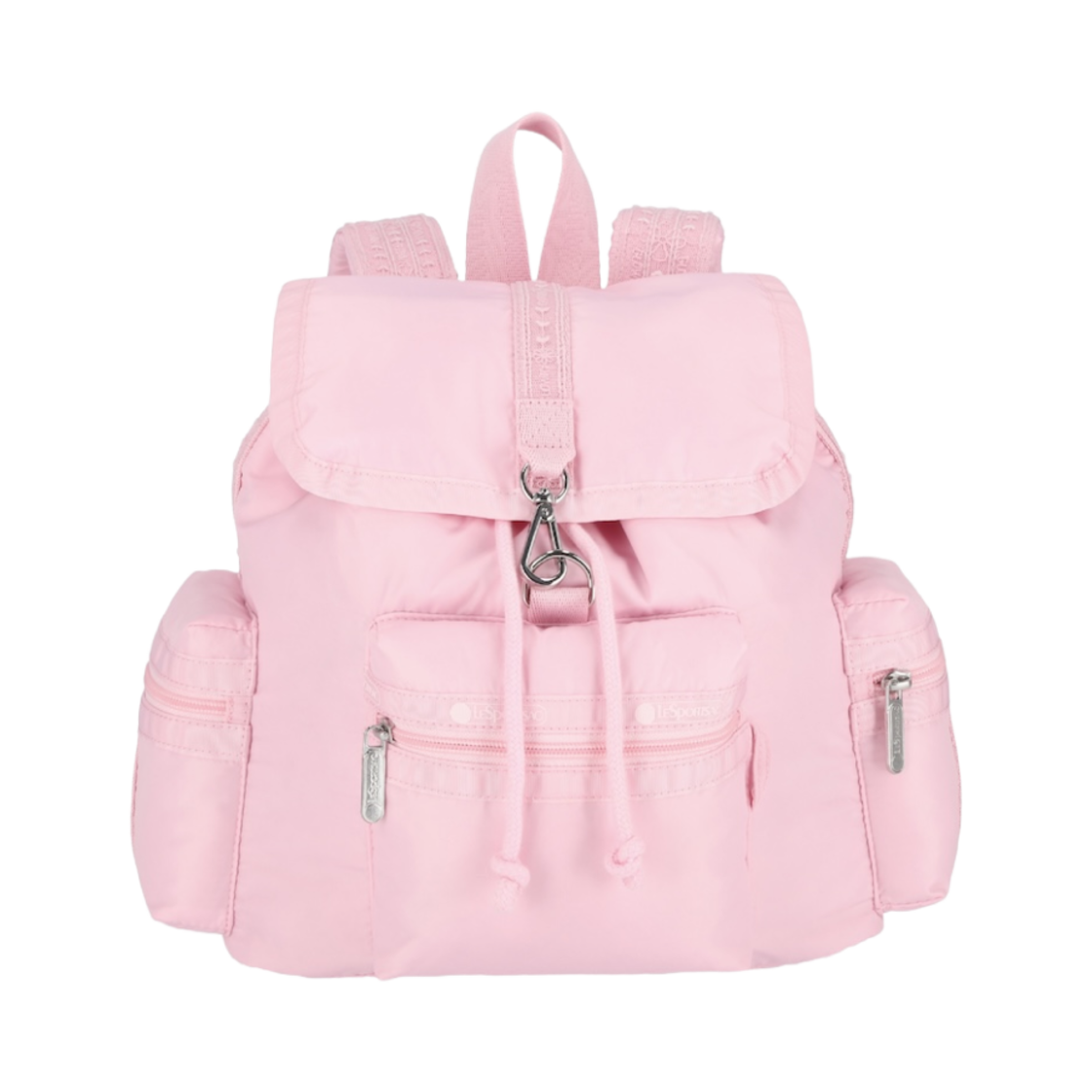 (W) 글로니 x 레스포색 미니 보이저 백팩 핑크 페탈((W) Glowny x Lesportsac Mini Voyager Backpack Pink Petal)
