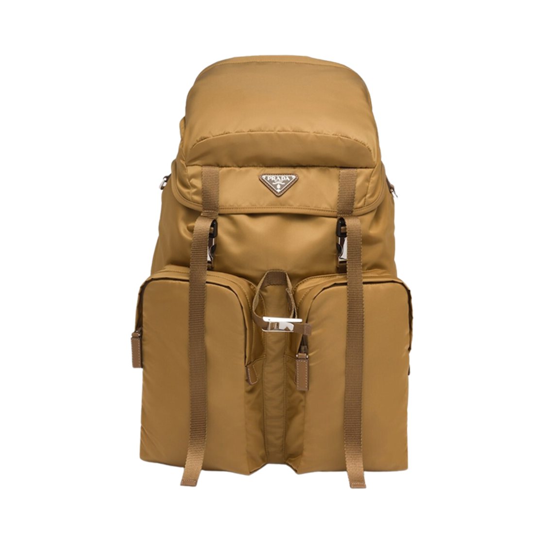 프라다 리나일론 사피아노 레더 백팩 토바코(Prada Re-Nylon Saffiano Leather Backpack Tobacco) - 1