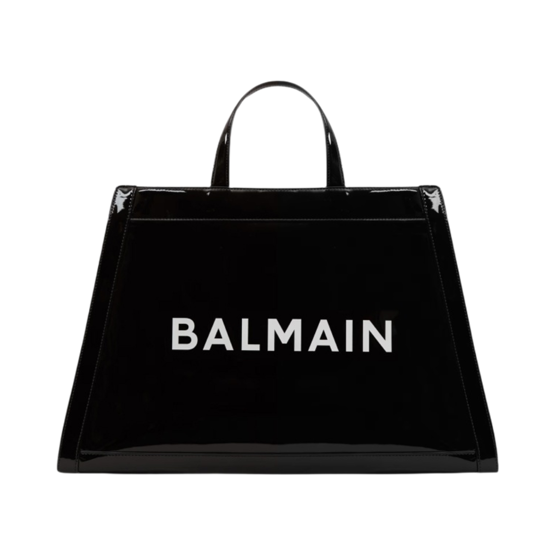 발망 올리비에 비닐 카바스 블랙(Balmain Oliviers Cabas in Vinyl Black)