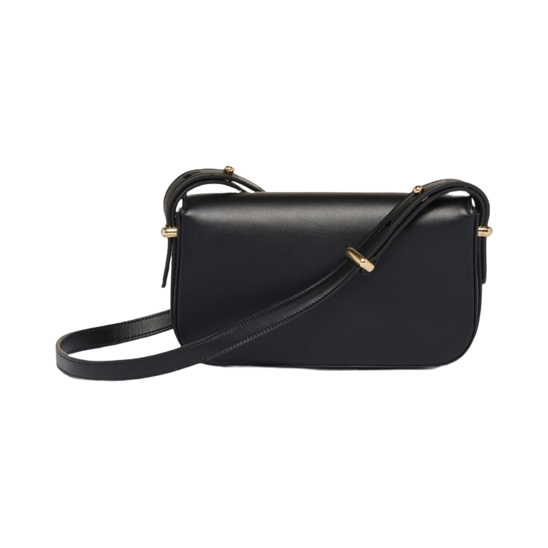 프라다 레더 숄더백 블랙(Prada Leather Shoulder Bag Black) - 3