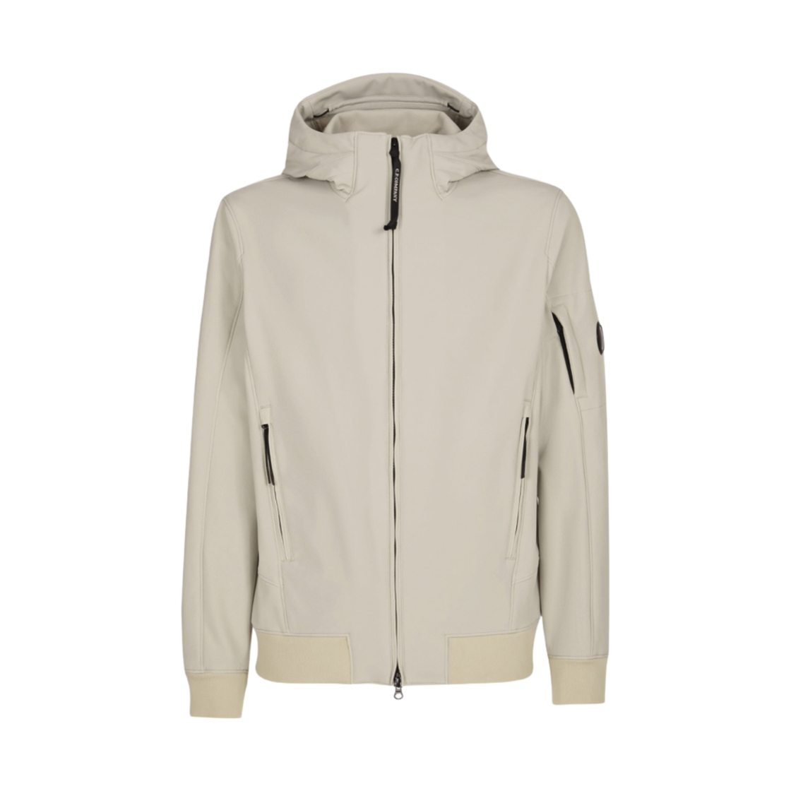 C.P. 컴퍼니 쉘-R 듀얼 지퍼 후드 자켓 펠리칸 화이트 - 22FW(C.P. Company Shell-R Dual Zip Hooded Jacket Pellican White - 22FW) - 1