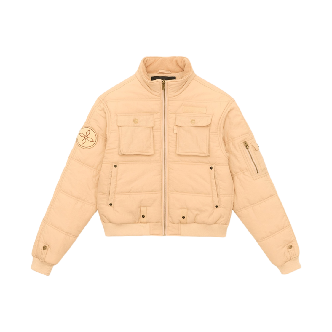 UG024F (W) SMFK Wildworld Camping Hunter Puffer Jacket Wheat