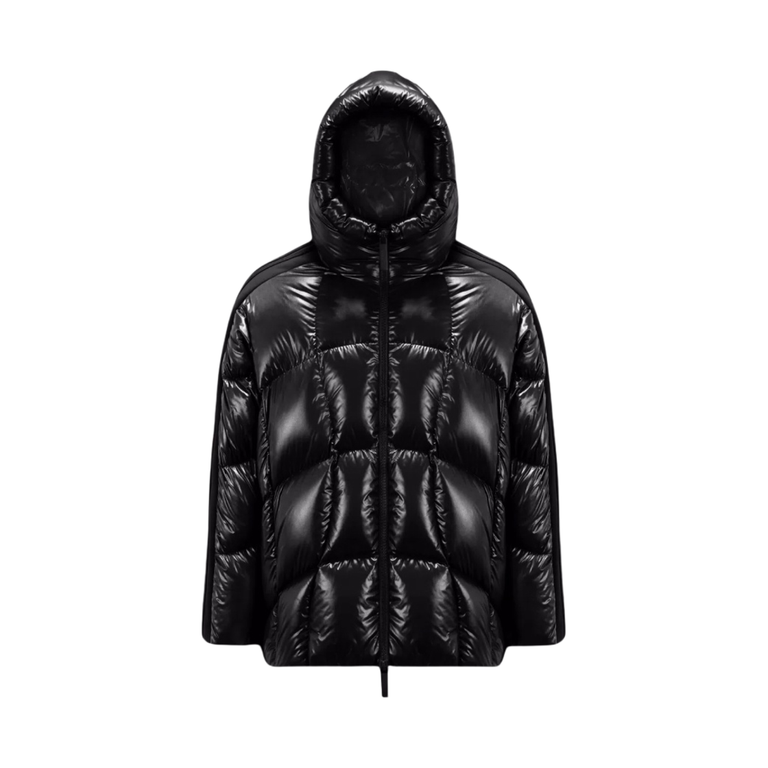 몽클레르 x 아디다스 베이저 쇼트 다운 자켓 블랙 - 23FW