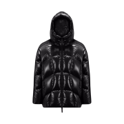 Moncler x Adidas Beiser Short Down Jacket Black - 23FW