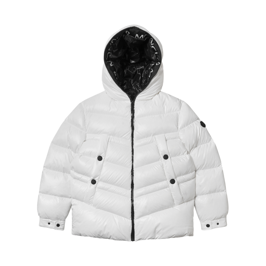 (W) 몽클레르 클레어 쇼트 다운 자켓 오프 화이트 - 22FW((W) Moncler Clair Short Down Jacket Off White - 22FW) - 1