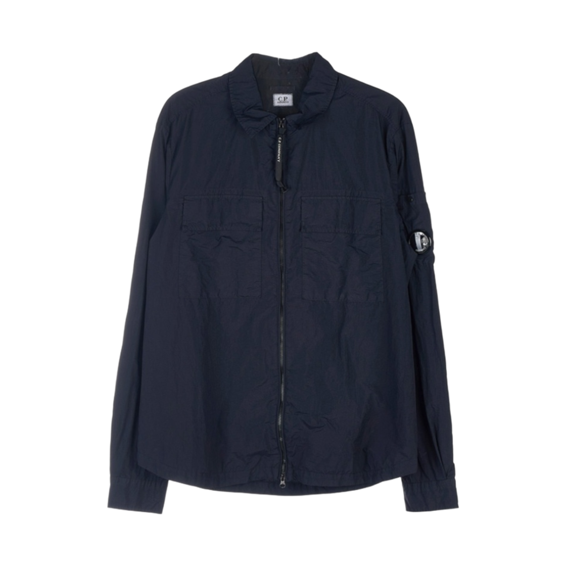 13CMSH192A005783G888 C.P. Company Taylon L Overshirt Total Eclipse Blue - 22FW