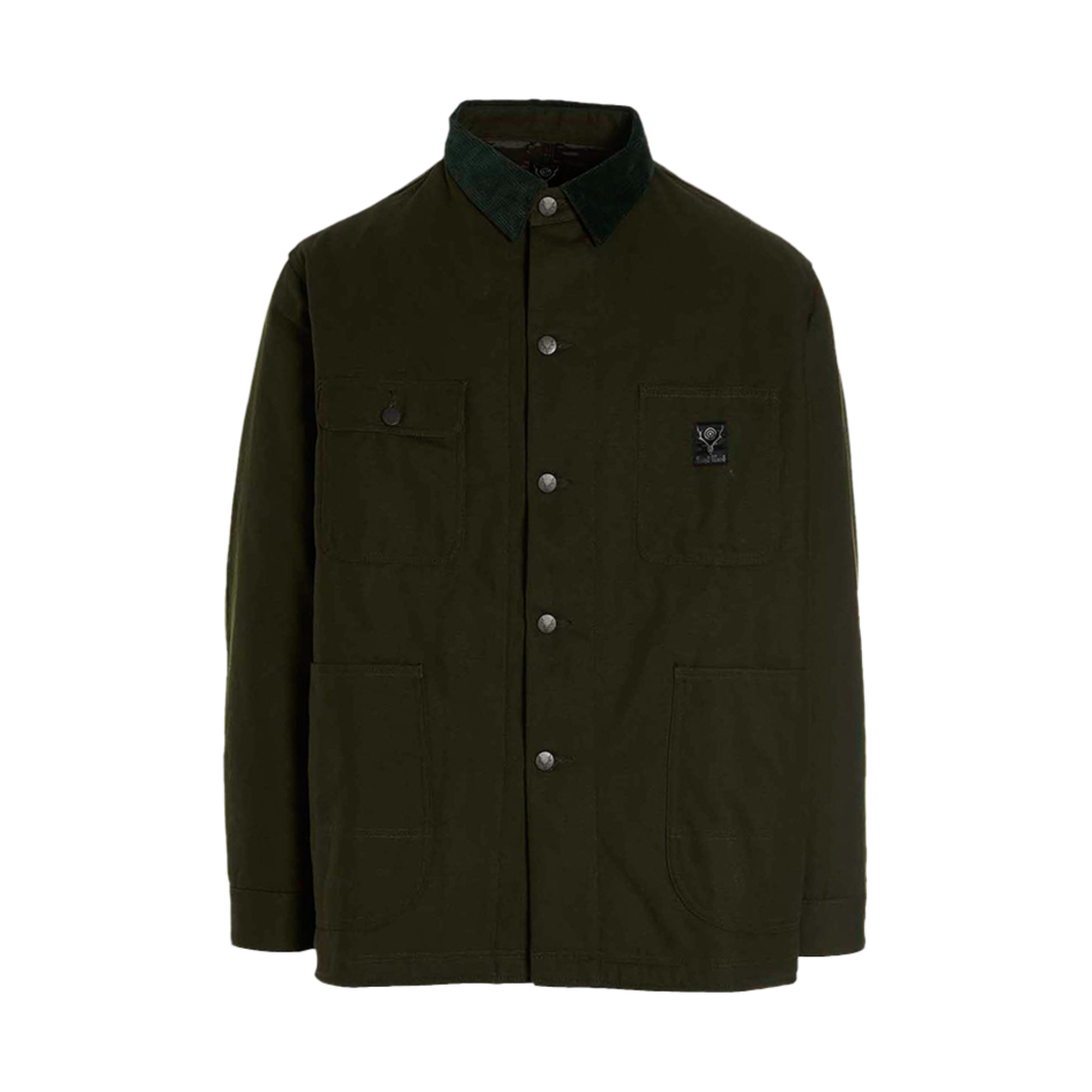 사우스2 웨스트8 커버올 자켓 그린(South2 West8 Coverall Jacket Green)