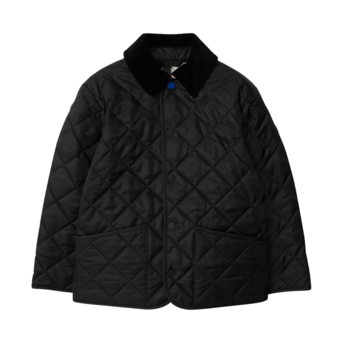 (키즈) 버버리 퀼티드 반 자켓 블랙((Kids) Burberry Quilted Barn Jacket Black)