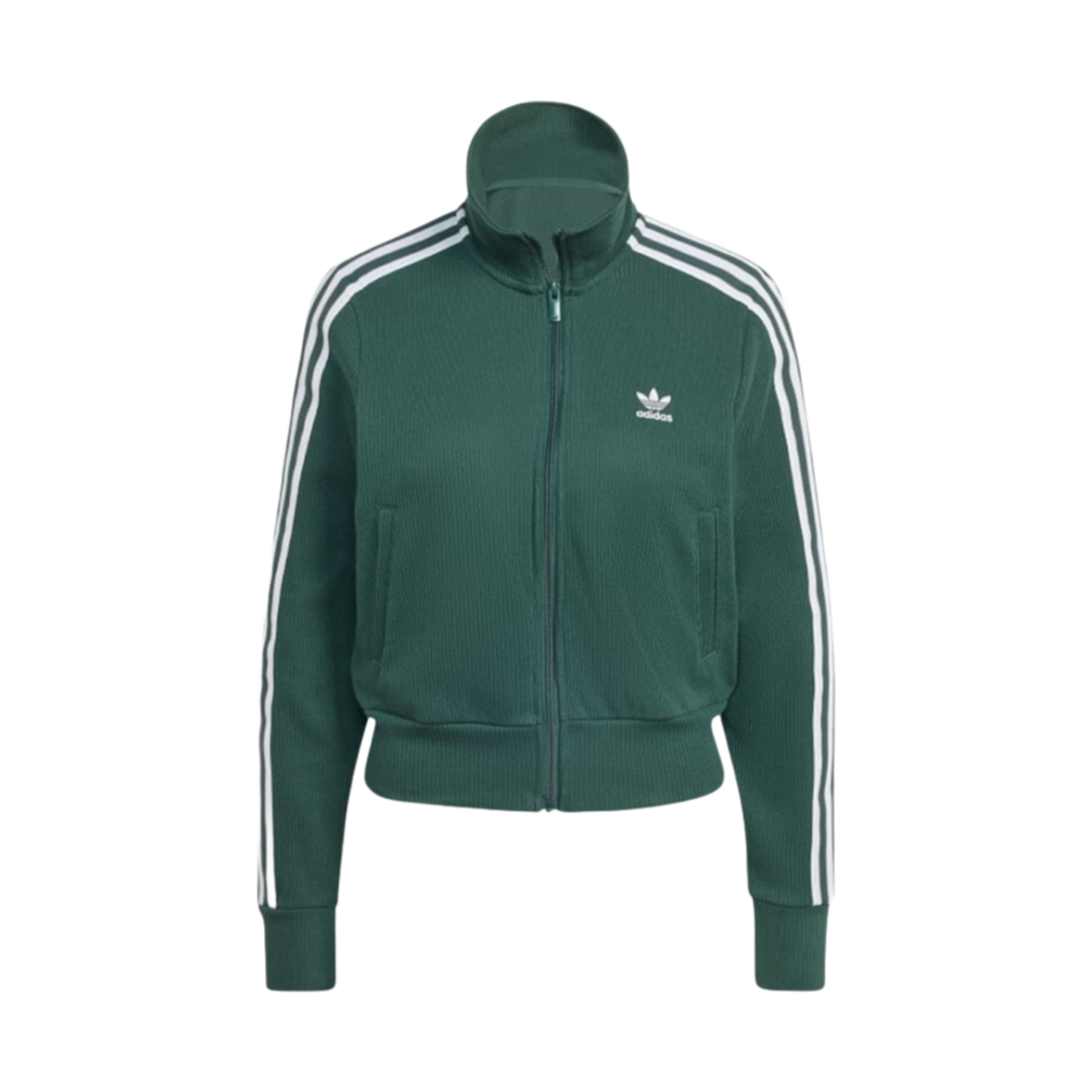 (W) 아디다스 니트 탑 미네랄 그린 - KR 사이즈((W) Adidas Knitted Top Mineral Green - KR Sizing)