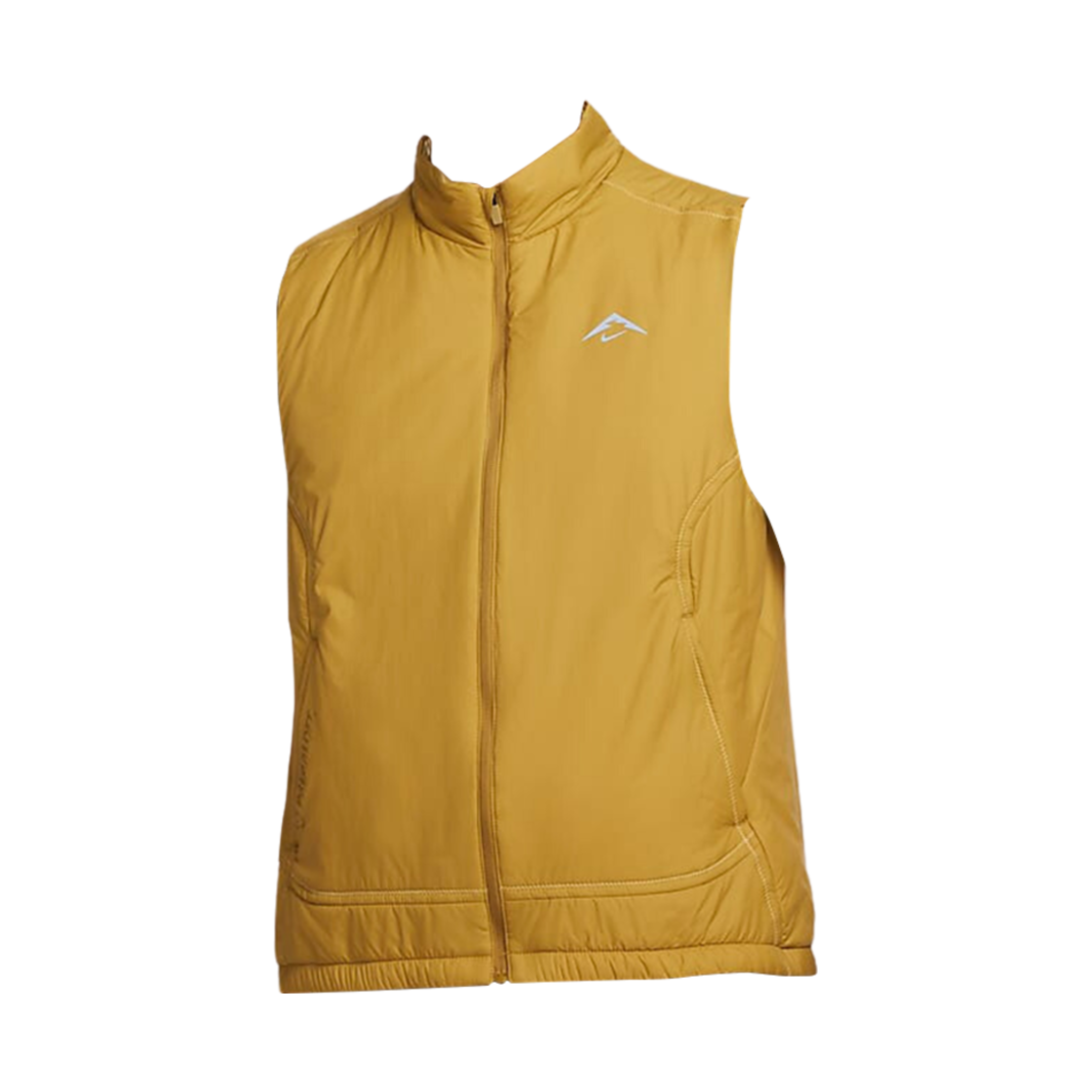 나이키 트레일 프리마로프트 써마핏 러닝 베스트 브론진 - 아시아(Nike Trail Primaloft Therma-Fit Running Vest Bronzine - Asia)