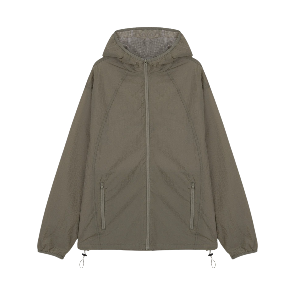 아트오브필드 백프린트 패커블 자켓 브라운