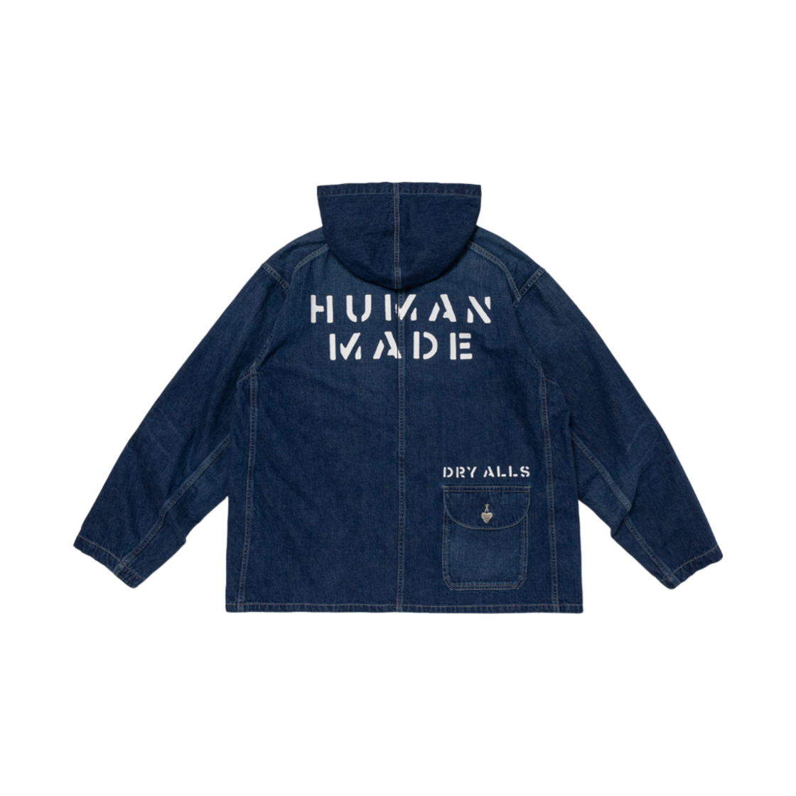 HM28JK006 Human Made Denim Hooded Jacket Indigo