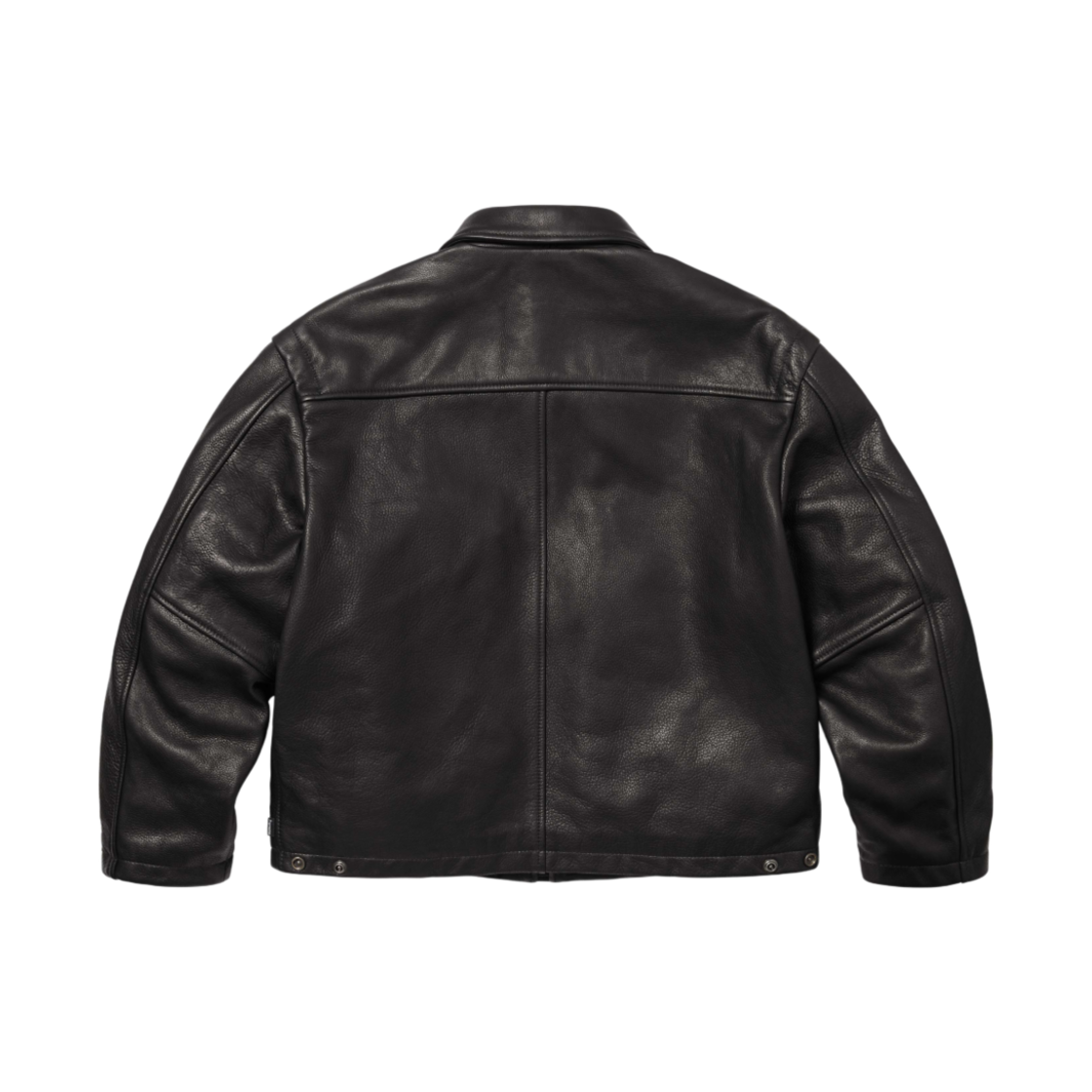 슈프림 x 쇼트 레더 클립 자켓 블랙 - 25SS(Supreme x Schott Leather Clip Jacket Black - 25SS) - 3