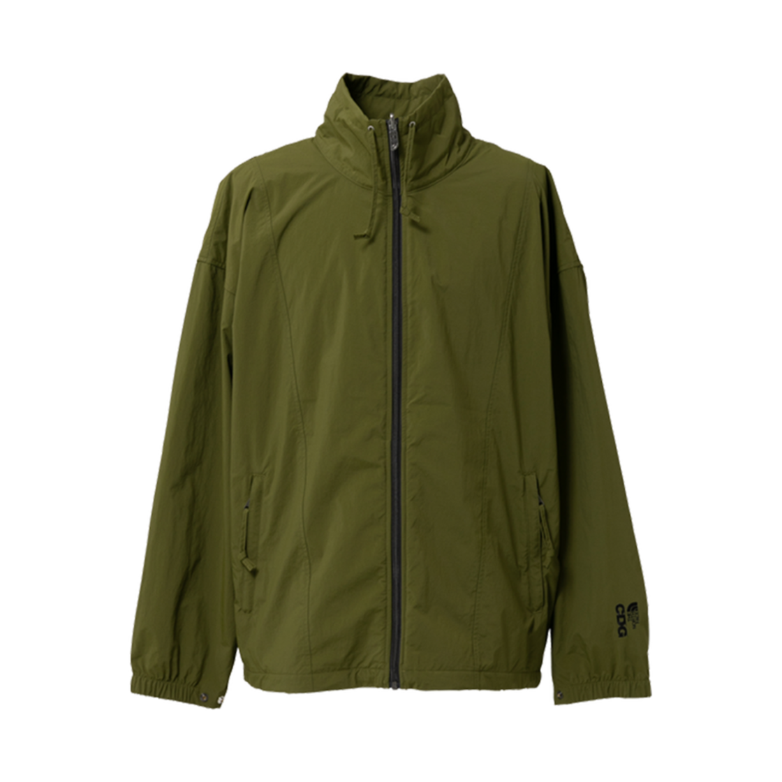 CDG x 노스페이스 노스 돔 윈드 자켓 카키(CDG x The North Face North Dome Wind Jacket Khaki)