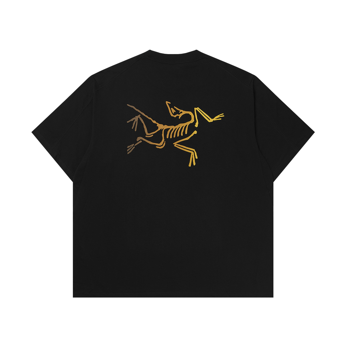 아크테릭스 크래그 코튼 로고 SS 티셔츠 24K 블랙(Arc'teryx Kragg Cotton Logo SS T-Shirt 24K Black)