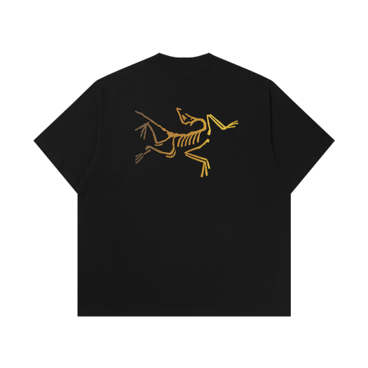 8464 Arc'teryx Kragg Cotton Logo SS T-Shirt 24K Black