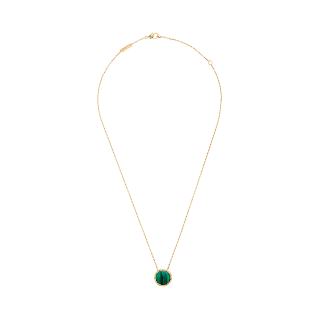 VCARP4DM00 (W) Van Cleef & Arpels Perlee Couleurs Pendant Yellow Gold Malachite