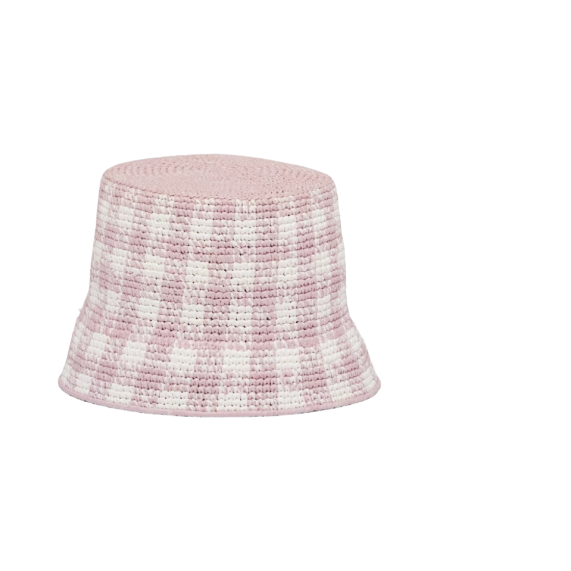 (W) 프라다 크로쉐 버킷햇 알라바스터 핑크((W) Prada Crochet Bucket Hat Alabaster Pink) - 2