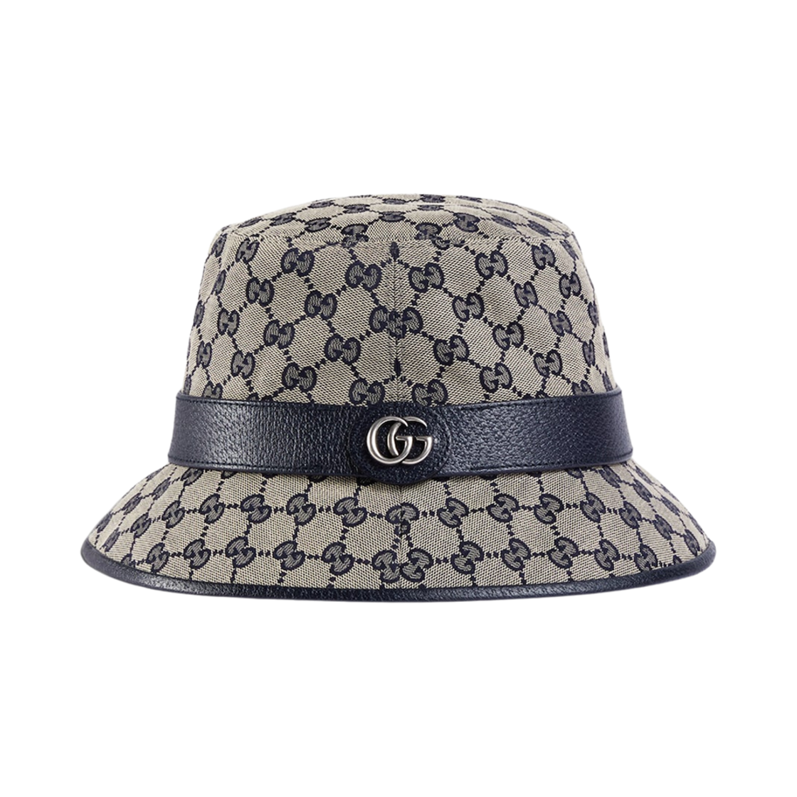 구찌 GG 캔버스 미니 햇 베이지 블루 슈프림(Gucci GG Canvas Bucket Hat Beige Blue Supreme) - 2