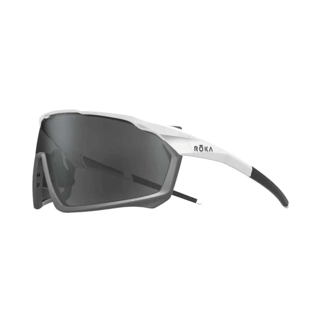 료카 CP-1X 글로스 화이트 어반 그레이 프레임 다크 카본 렌즈(Roka CP-1X Gloss White Urban Grey Frame Dark Carbon Lens) - 2