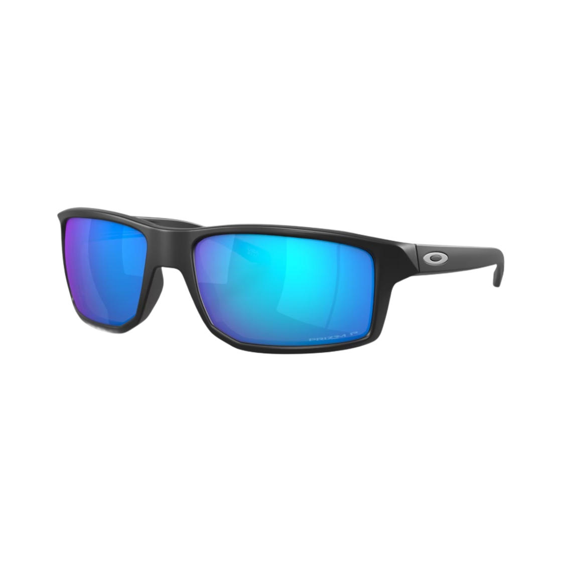 오클리 깁스턴 매트 블랙 프레임 프리즘 사파이어 폴러라이즈드 렌즈 하이 브릿지 핏(Oakley Gibston Matte Black Frame Prizm Sapphire Polarized Lenses High Bridge Fit) - 1
