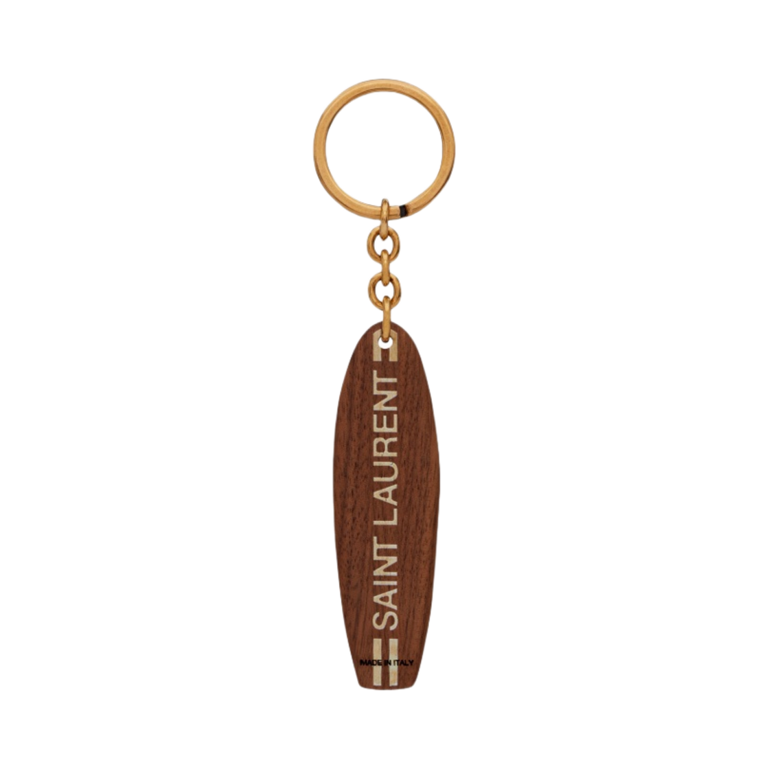 생로랑 서프 키링 우드 내츄럴(Saint Laurent Surf Keyring In Wood Natural) - 1