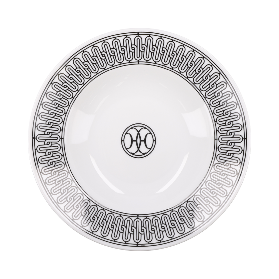 ITWG99LGP8A8 Hermes H Deco Soup Plate