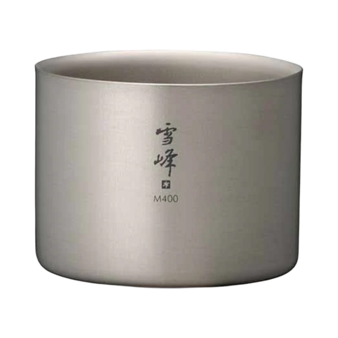 스노우 피크 더블 월 티타늄 스태킹 머그 M 400 실버(Snow Peak Double Wall Titanium Stacking Mug M 400 Silver) - 1