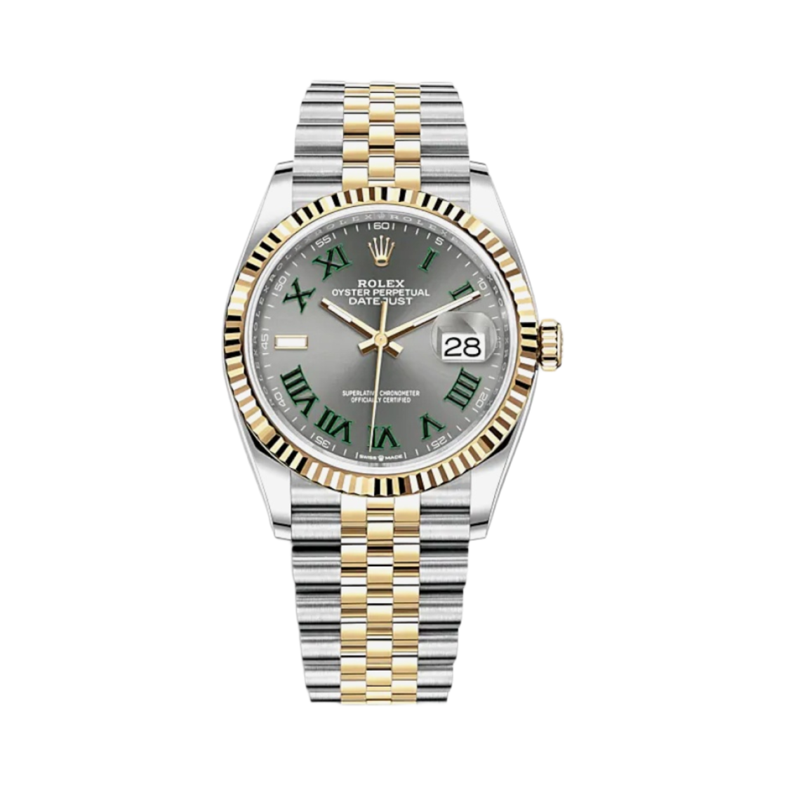 롤렉스 데이트저스트 36mm 126233 슬레이트 로만 쥬빌리(Rolex Datejust 36mm 126233 Slate Roman Jubilee)