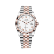 Rolex Datejust 36mm 126231 White Roman Jubilee