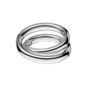 (W) Hermes Vertige Ring Sterling Silver