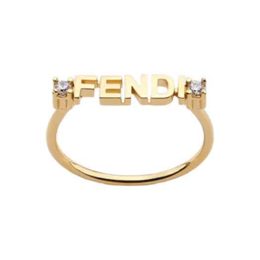 8AH3936DMF089U (W) Fendi Fendigraphy Ring Gold