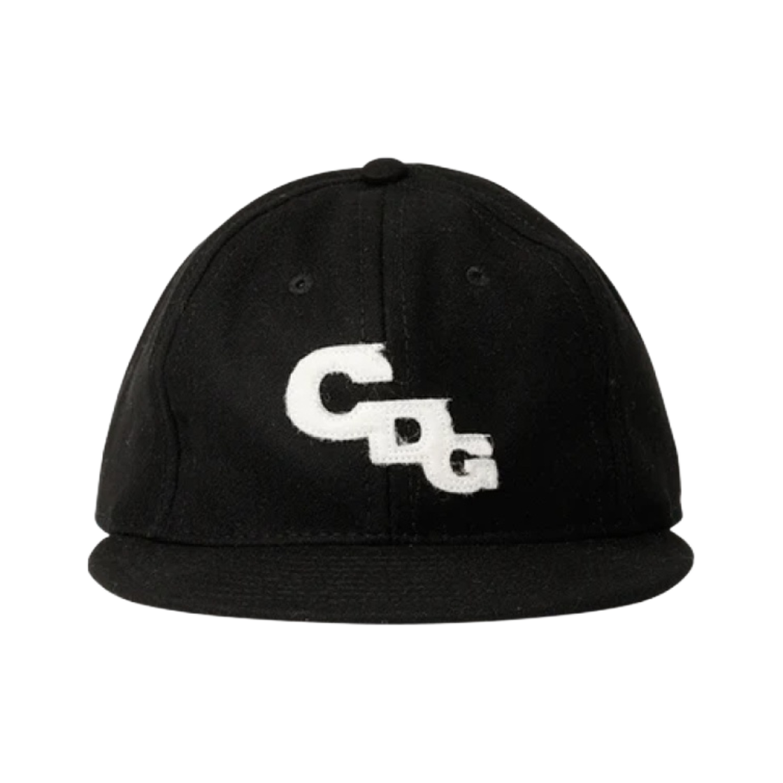 CDG x 이벳 필드 빈티지 볼캡 1 블랙(CDG x Ebbets Field Vintage Ball Cap 1 Black)