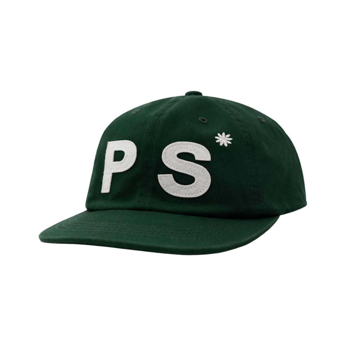 PS24FWHW01GR POTS PS Logo 6panel Cap Green