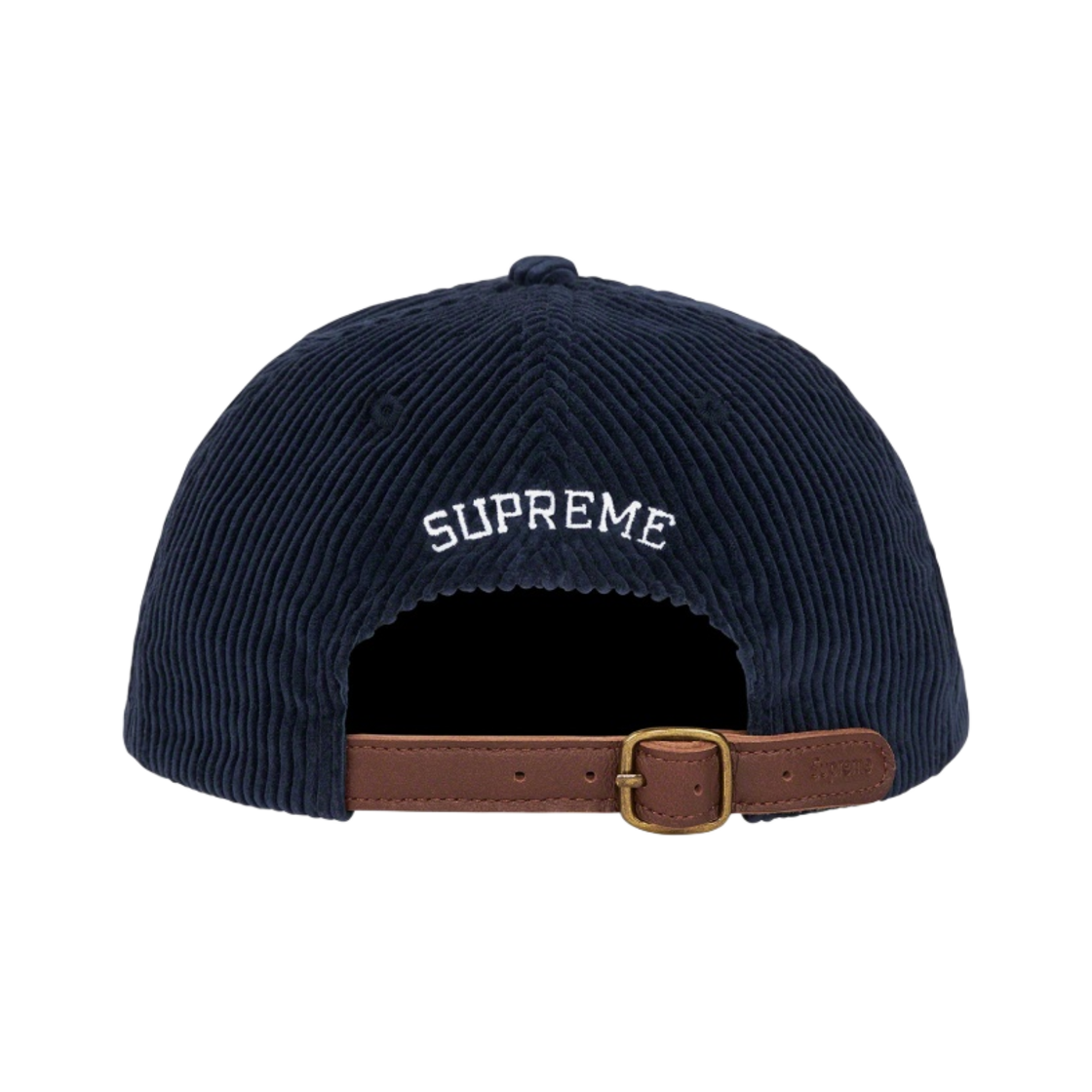 슈프림 스크립트 코듀로이 6-패널 캡 네이비 - 22FW(Supreme Script Corduroy 6-Panel Navy - 22FW) - 2