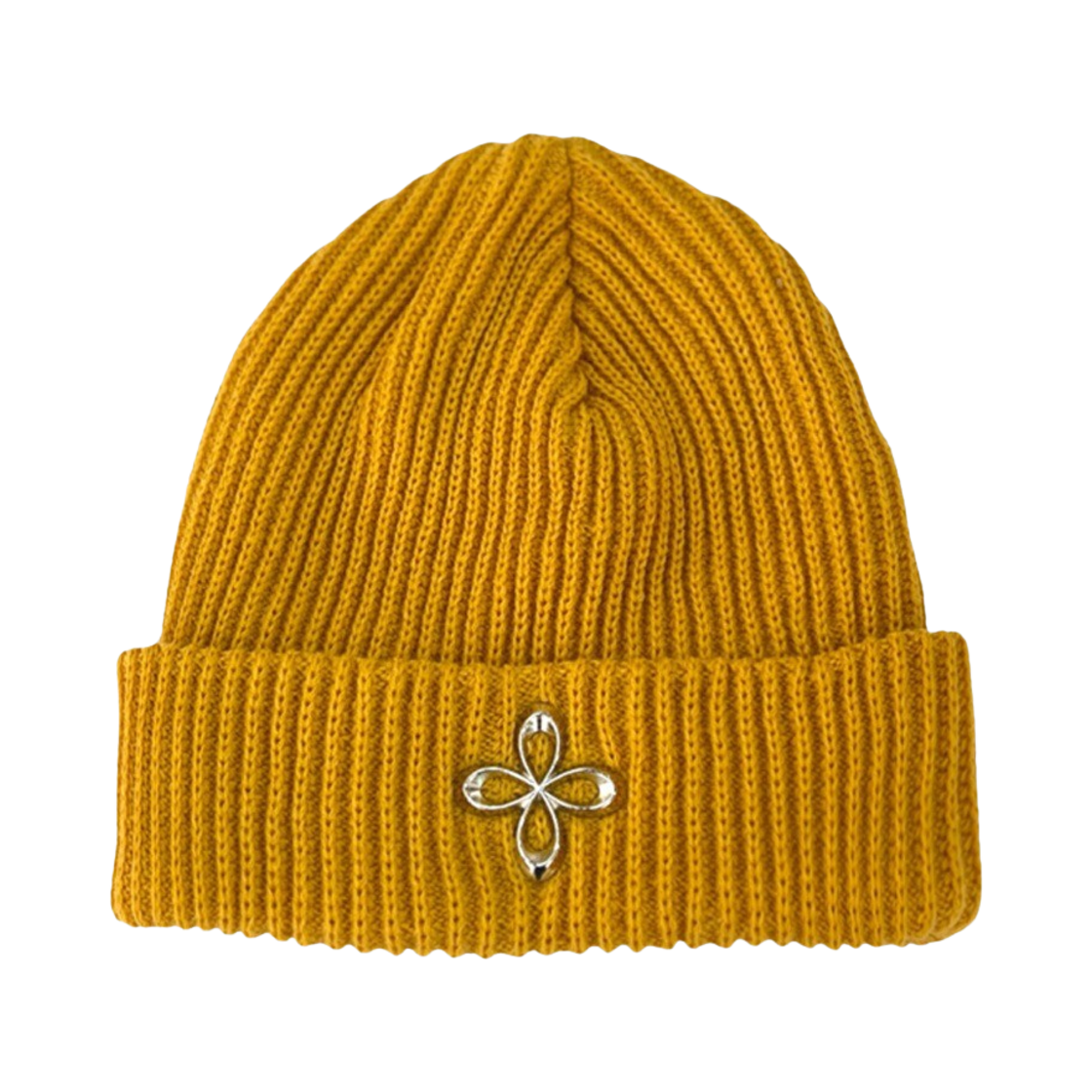 써저리 클로버 로고 비니 Ver.2 머스타드(Surgery Clover Logo Beanie Ver.2 Mustard)