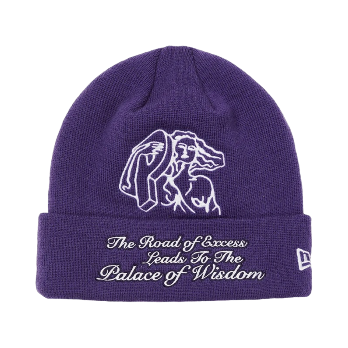 팔라스 P-스태츄 뉴에라 비니 퍼플 - 22FW(Palace P-Statue New Era Beanie Purple - 22FW) - 1