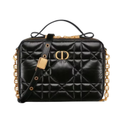 Dior Caro Box Bag Black