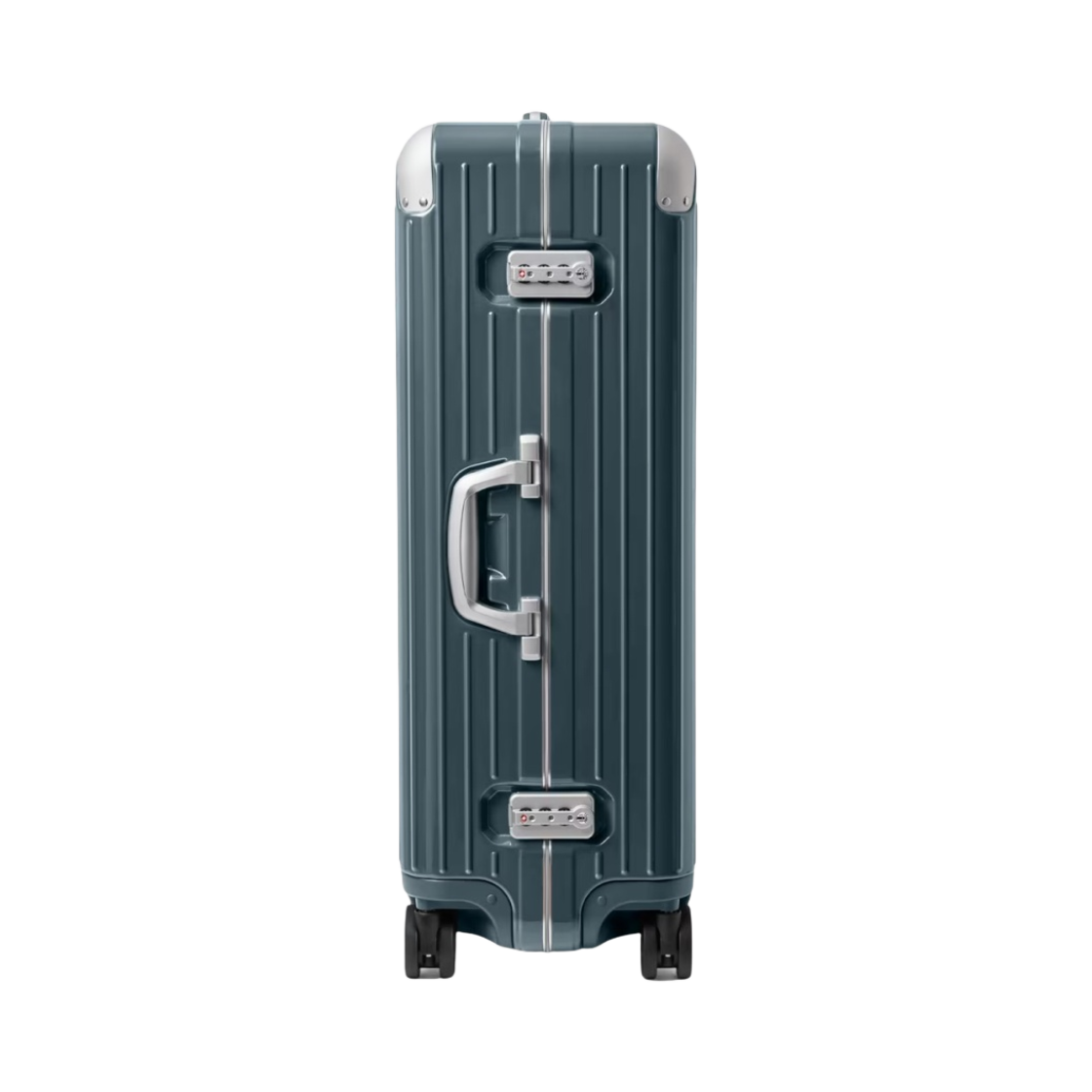 리모와 하이브리드 체크인 L 아노다이즈드 알루미늄 폴리카보네이트 스틸 블루(Rimowa Hybrid Check-In L Anodised Aluminium Polycarbonate Steel Blue) - 3