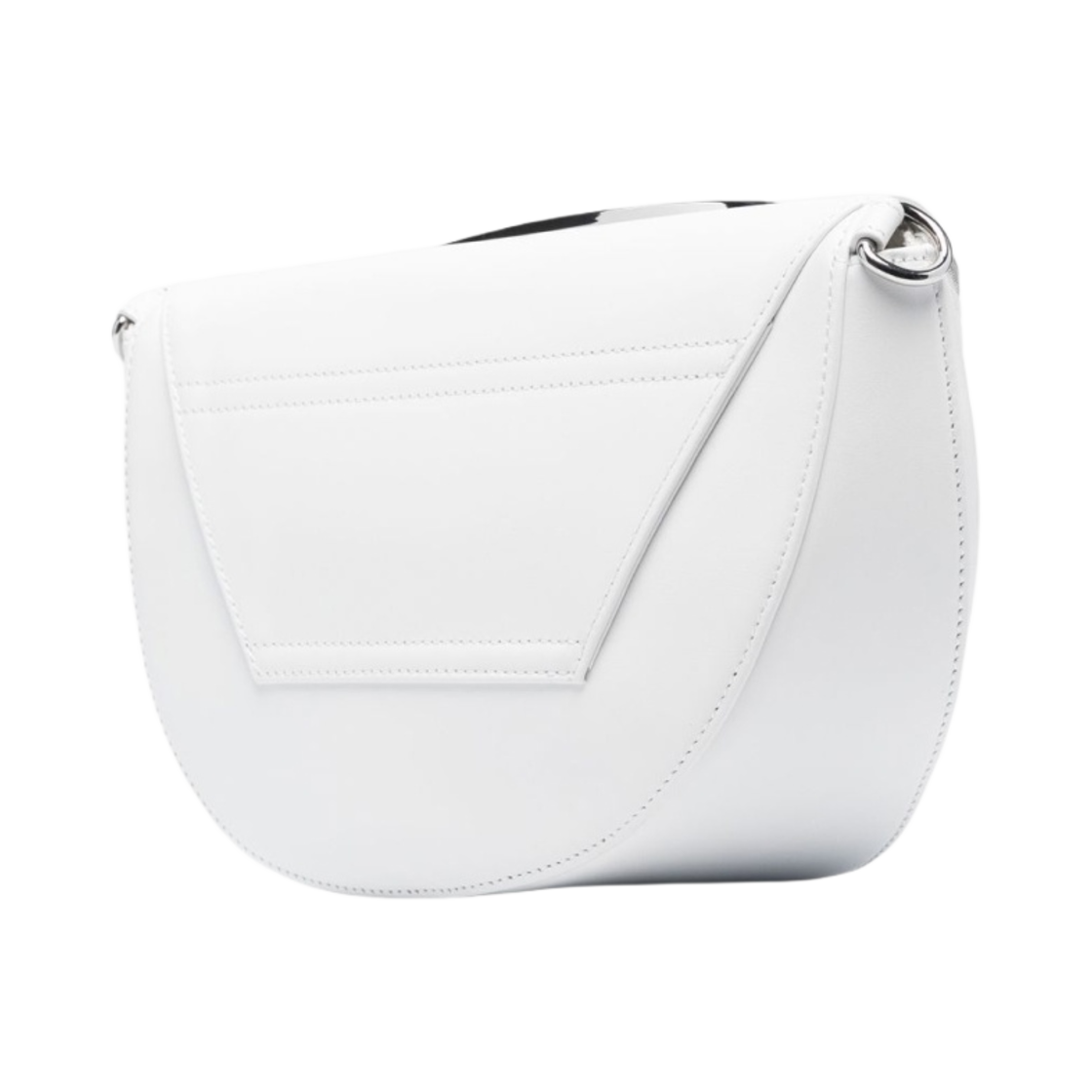 디젤 1DR 오발 D 하드웨어 크로스바디 백 화이트(Diesel 1DR Crossbody Bag with Oval D Hardware White) - 2