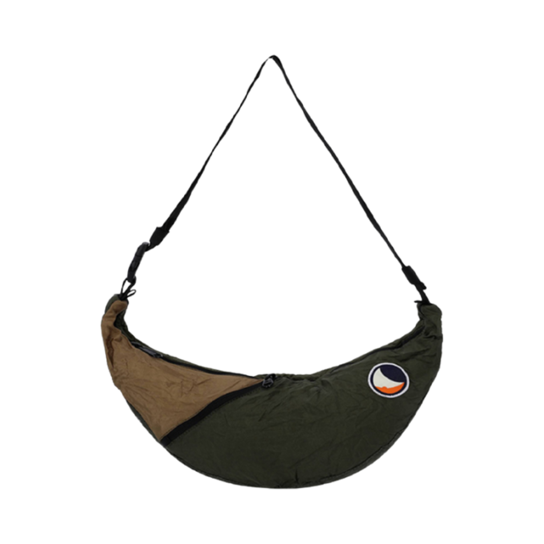 티켓투더문 리사이클 슬링백 아미 그린 브라운