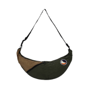 Ticket To The Moon Recycled Sling Bag Army Green Brown