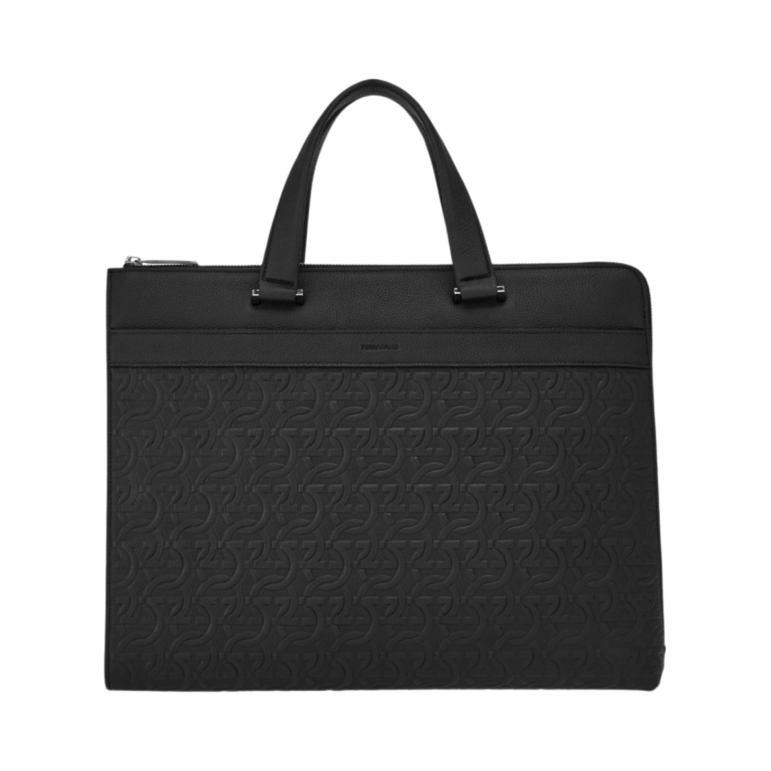 241481-769485 Ferragamo Gancini Business Bag Black