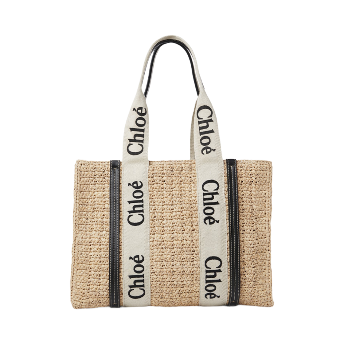 끌로에 미디움 우디 토트백 샌드(Chloe Medium Woody Tote Bag Sand) - 2
