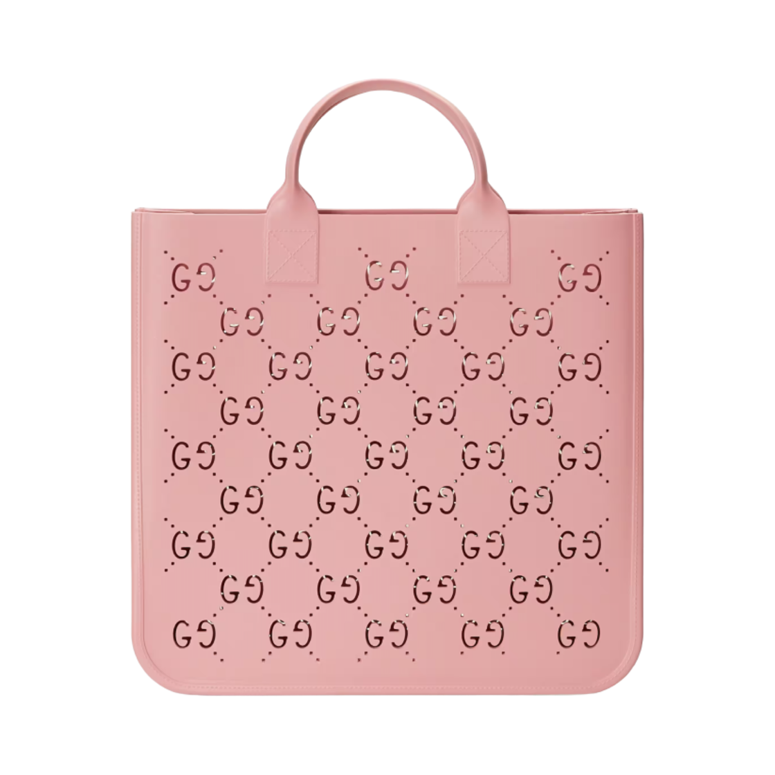 (키즈) 구찌 GG 러버 토트백 핑크((Kids) Gucci GG Rubber Tote Bag Pink) - 1
