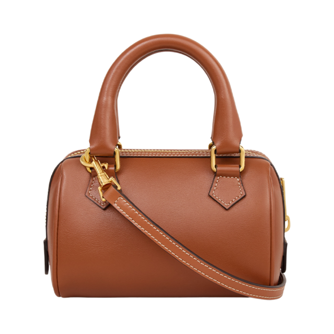 셀린느 미니 보스턴 스무스 카프스킨 탄(Celine Mini Boston in Smooth Calfskin Tan) - 3
