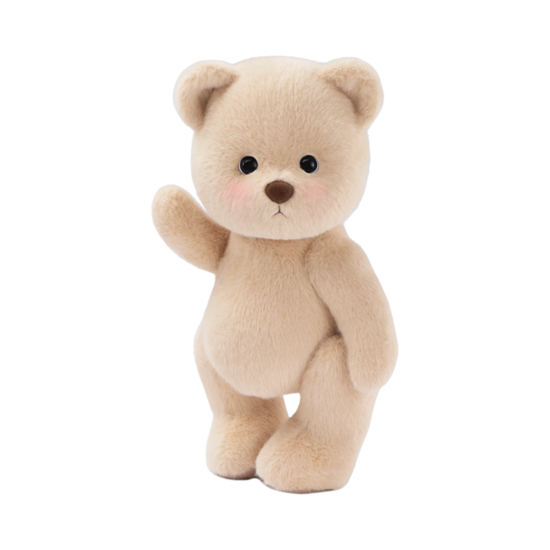 테디 테일즈 레나베어 숏 헤어 M 밀크티(Teddy Tales Lina Bear Short Hair M Milk Tea)