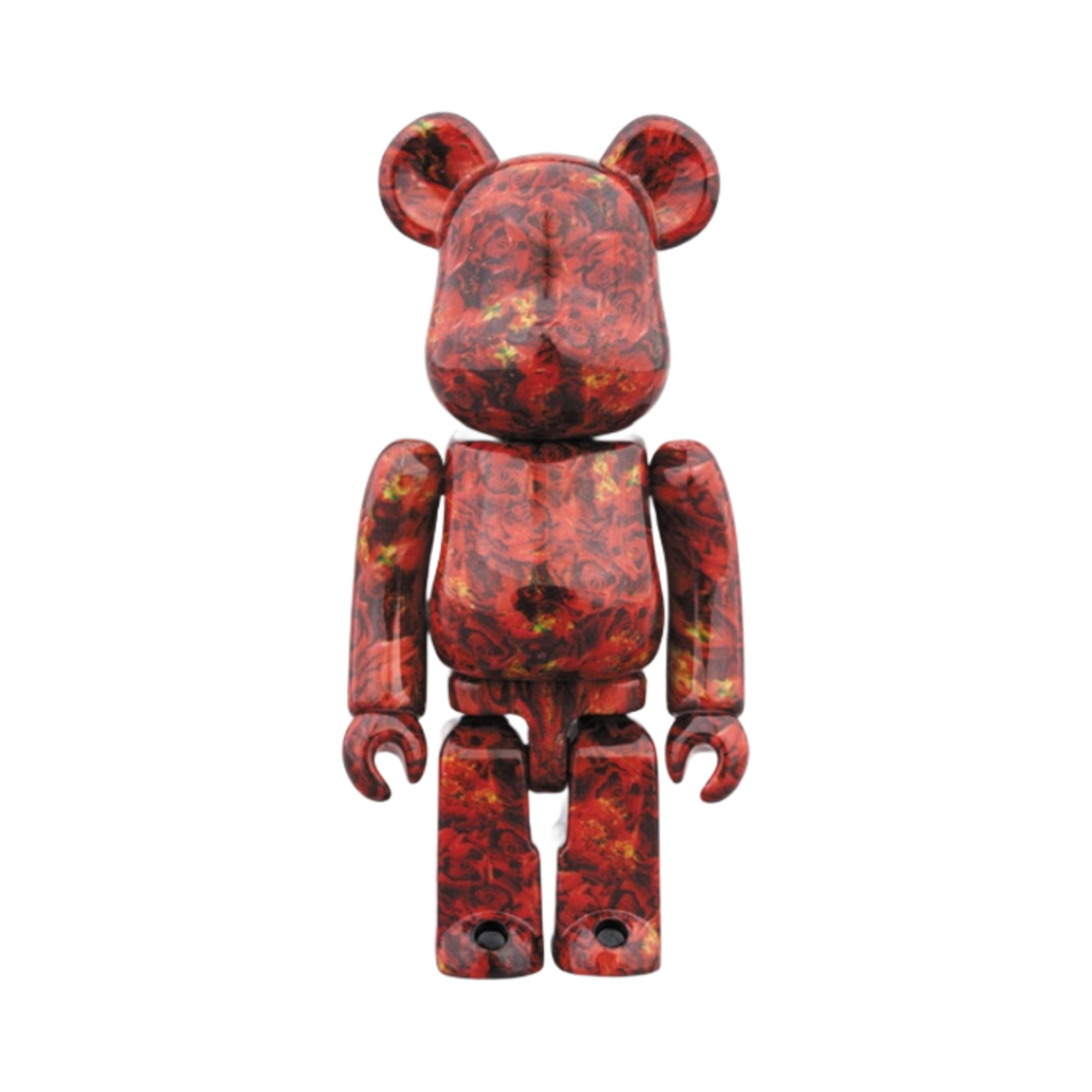 베어브릭 M / 미카 니나가와 레더 로즈 100% & 400% 세트 레드(Bearbrick M / Mika Ninagawa Leather Rose 100% & 400% Set Red) - 3