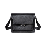 Marni Calfskin Trunk Soft Mini Bag Black