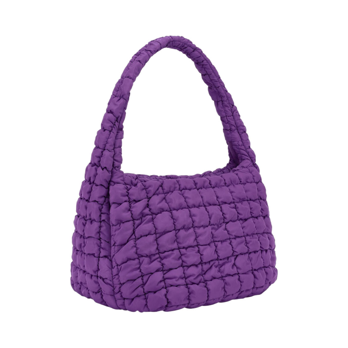 0916460012 COS Quilted Oversized Shoulder Bag Purple - #2